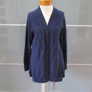 Isaac Mizrahi Live Open Front Long Sleeve Cardigan